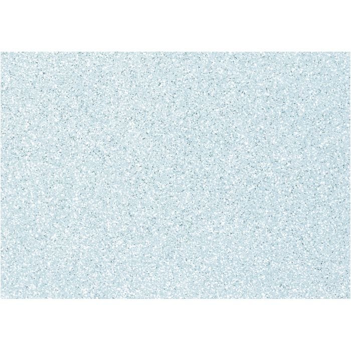 Bastelfilz, A4, Blatt 210x297 mm, Dicke 1 mm, Hellblau, 10 Bl./ 1 Pck
