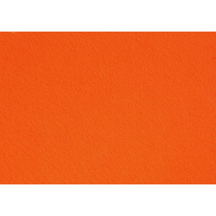 Bastelfilz, A4, Blatt 210x297 mm, Dicke 1,5-2 mm, Orange, 10 Bl./ 1 Pck