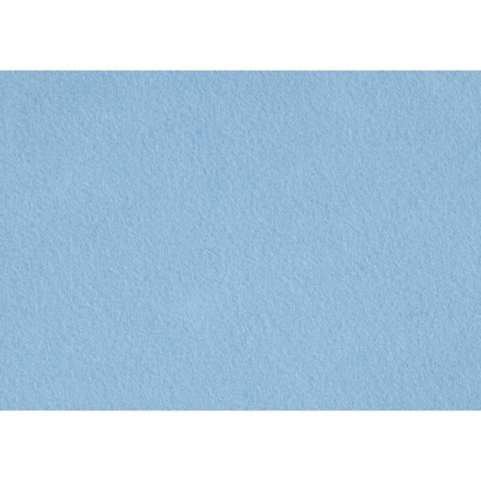 Bastelfilz, A4, Blatt 210x297 mm, Dicke 1,5-2 mm, Hellblau, 10Bl./ 1 Pck
