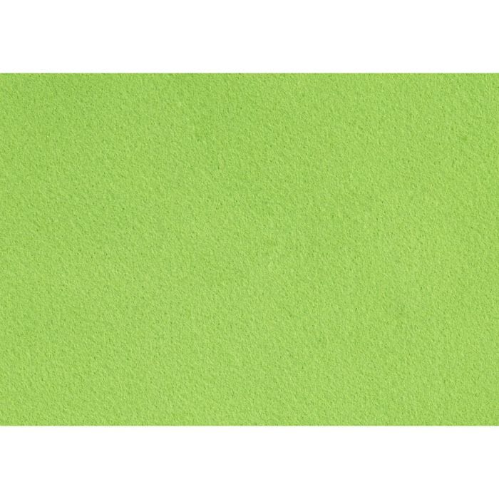 Bastelfilz, A4, Blatt 210x297 mm, Dicke 1,5-2 mm, Hellgrün, 10 Bl./ 1 Pck