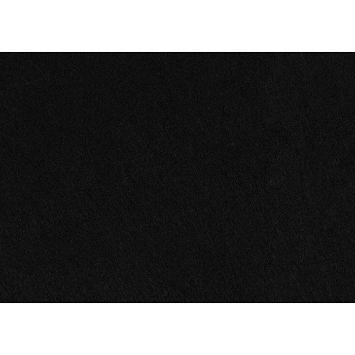 Bastelfilz, A4, Blatt 210x297 mm, Dicke 1,5-2 mm, Schwarz, 10 Bl./ 1 Pck