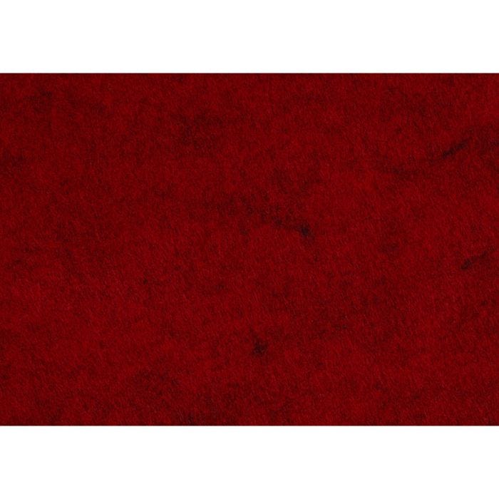 Bastelfilz, A4, Blatt 210x297 mm, Dicke 1,5-2 mm, meliert, Rot, 10 Bl./ 1 Pck