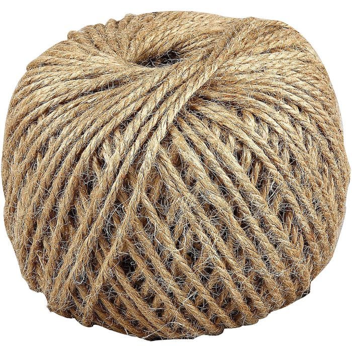 Naturkordel, 3 mm, 100m/ 1 Rolle