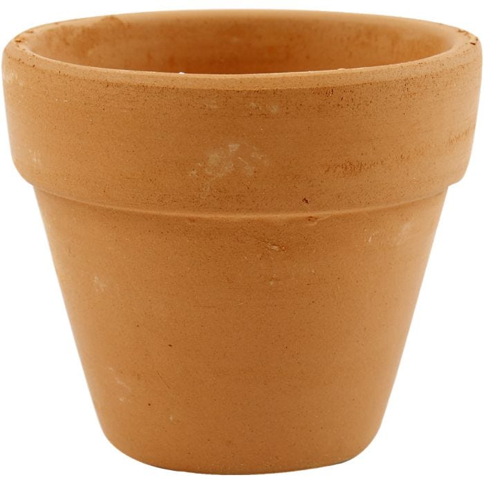 Blumentopf, H 6,5 cm, D 7 cm, 24Stk/ 1 Pck