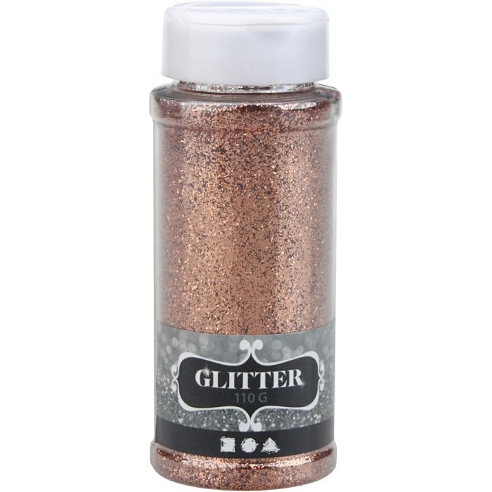 Glitter, Kupfer, 110 g/ 1 Dose