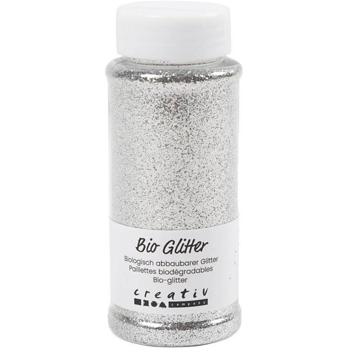 Bio Sparkles, Silber, 140 ml/ 1 Dose