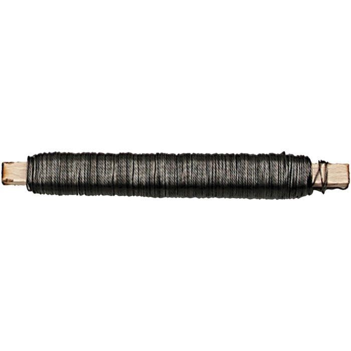 Blumendraht, Dicke 0,5 mm, Schwarz, 10x50 m/ 1 Pck