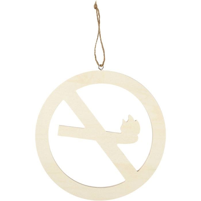 Schild, Rauchen verboten, 21,3 cm, 0,9 cm, 1 Stk