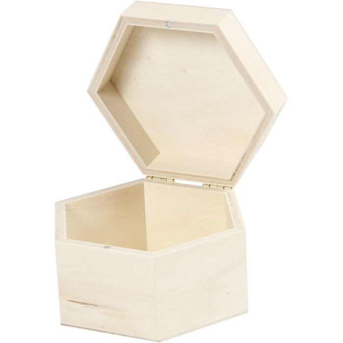 Holzkiste, 12x7 cm, 1 Stk
