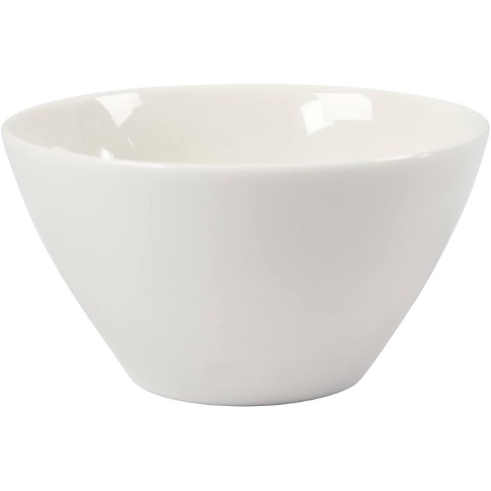Müslischale, H 7 cm, D 12,5 cm, Weiß, 20 Stk/ 1 Pck