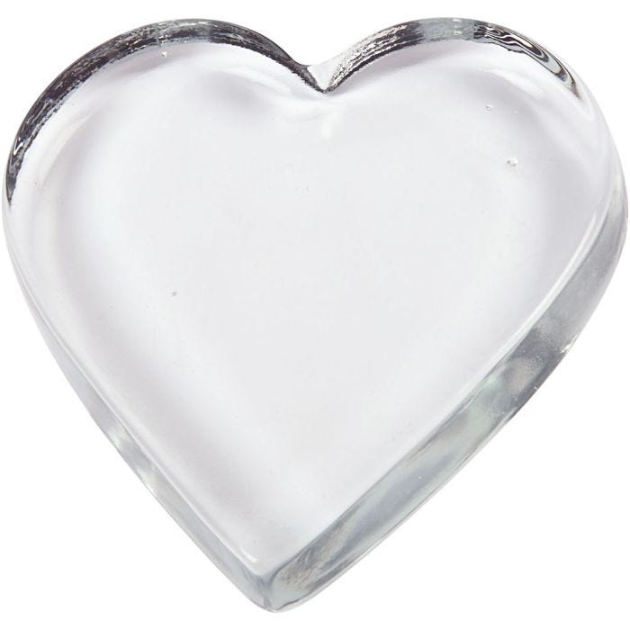 Herz, 10x9 cm, 15 mm, 1 Stk