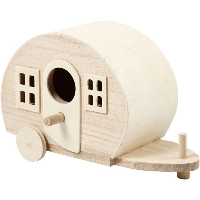 Campingwagen, 18x8x11 cm, 1 Stk