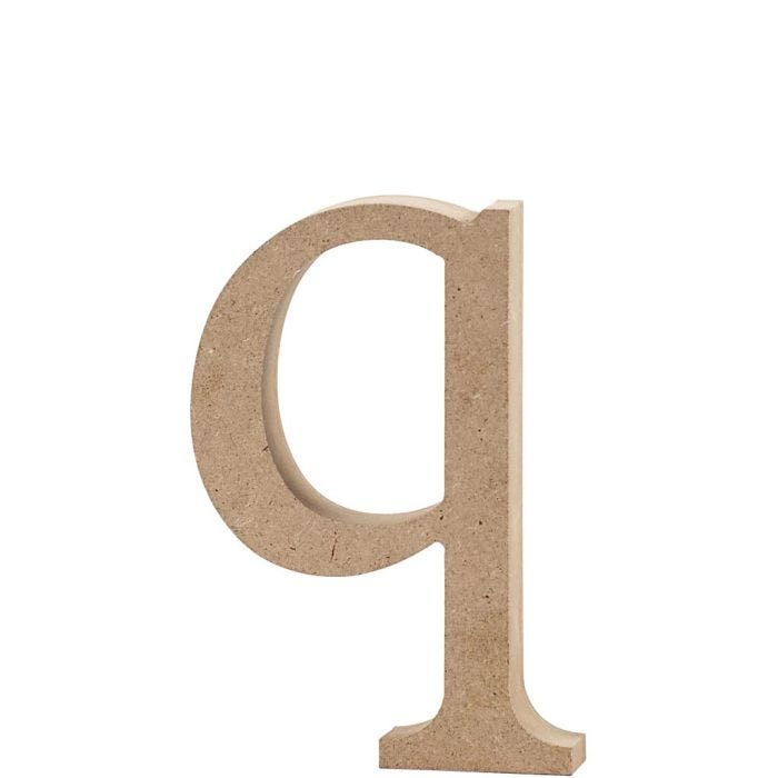 Buchstabe, q, 12,2 cm, 2 cm, 1 Stk