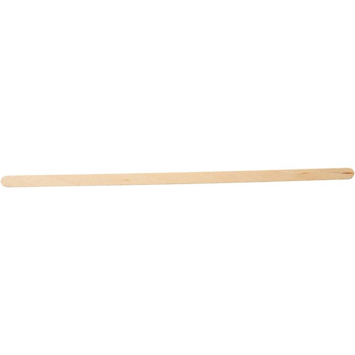 Eisstiele, L 19 cm, B 6 mm, Natur, 30 Stk/ 1 Pck