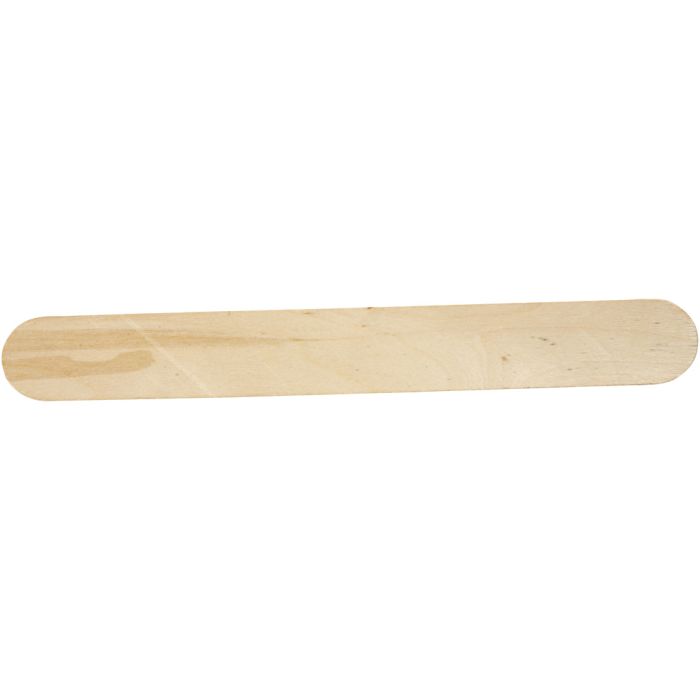 Eisstiele, L 20 cm, B 25 mm, Natur, 15 Stk/ 1 Pck
