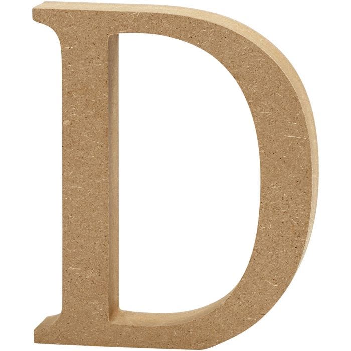 Buchstabe, D, 13 cm, 2 cm, 1 Stk
