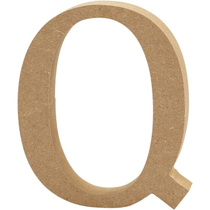 Buchstabe, Q, 13 cm, 2 cm, 1 Stk