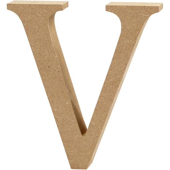 Buchstabe, V, 13 cm, 2 cm, 1 Stk