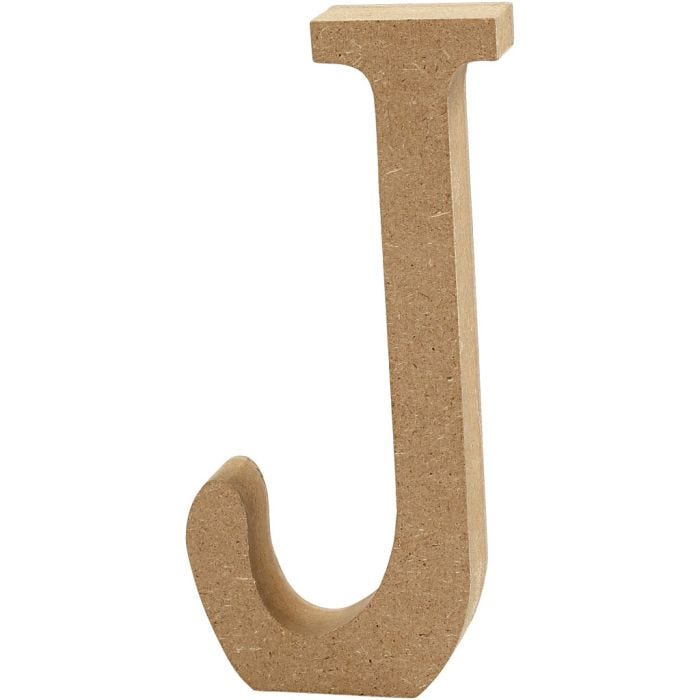 Buchstabe, J, 8 cm, 1,5 cm, 1 Stk