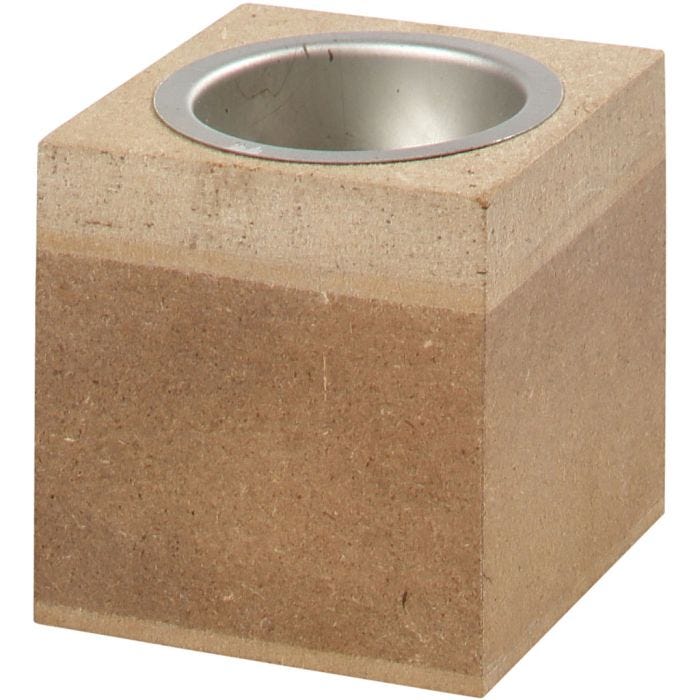 Teelichthalter, 6 cm, 6x6 cm, 1 Stk