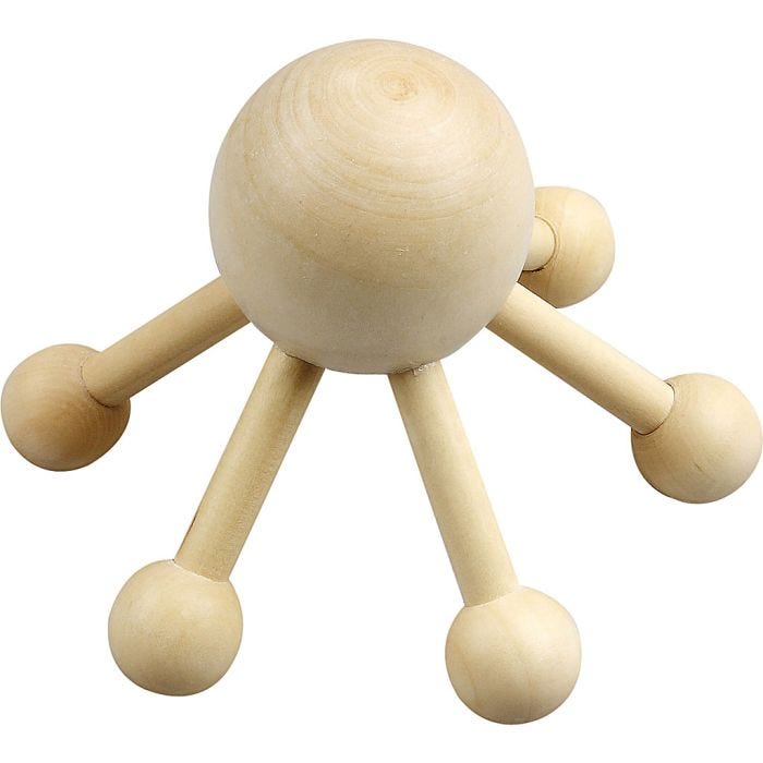 Massagespinne, 10 cm, 13 cm, 1 Stk
