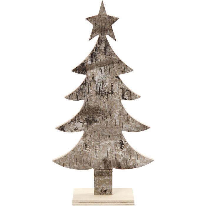Holz-Weihnachtsbaum, 26 cm, 13 cm, 1 Stk