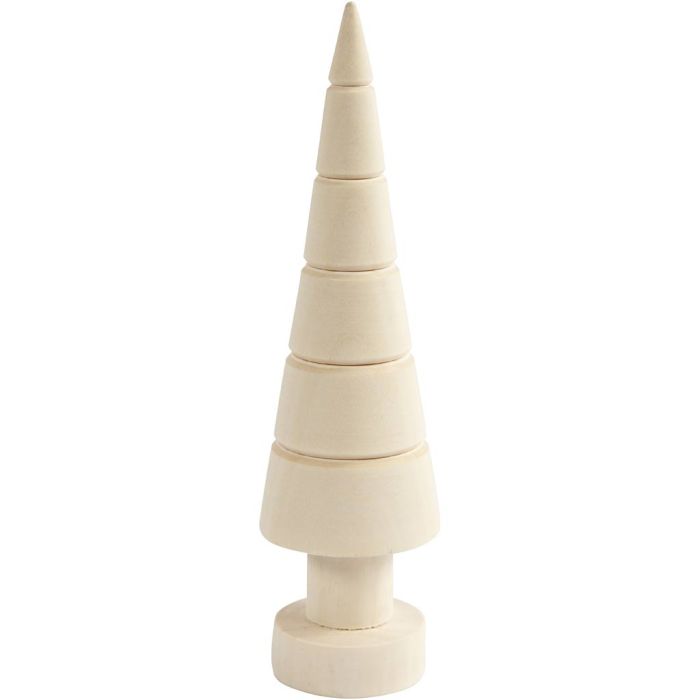 Tannenbaum, H 18 cm, D 5 cm, 10 Stk/ 1 Pck