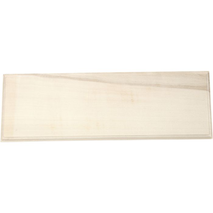 Holzschild, 10x30 cm, 1 cm, 1 Stk