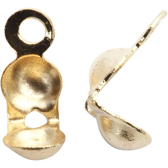 Kalotten mit Öse, L 8 mm, D 3 mm, 100 Stk/ 1 Pck