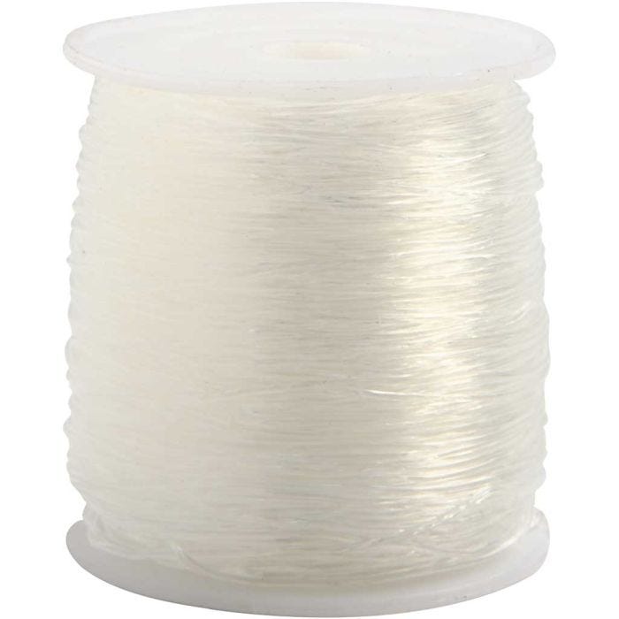 Elastische Schnur, rund, 0,8 mm, 100m/ 1 Rolle