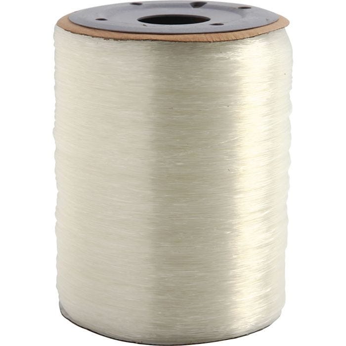Elastische Schnur, rund, Dicke 0,8 mm, 1000 m/ 1 Rolle