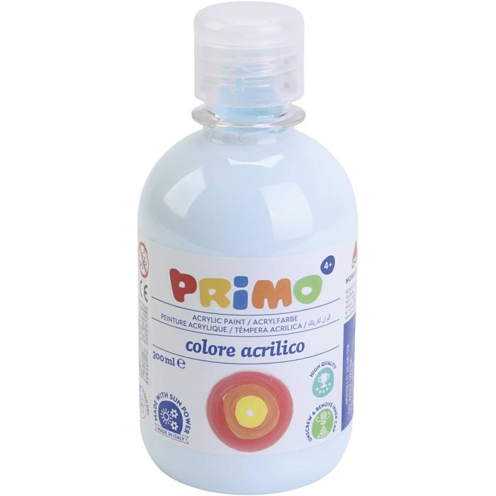 PRIMO Acrylfarbe, Pastellblau, 300 ml/ 1 Fl.