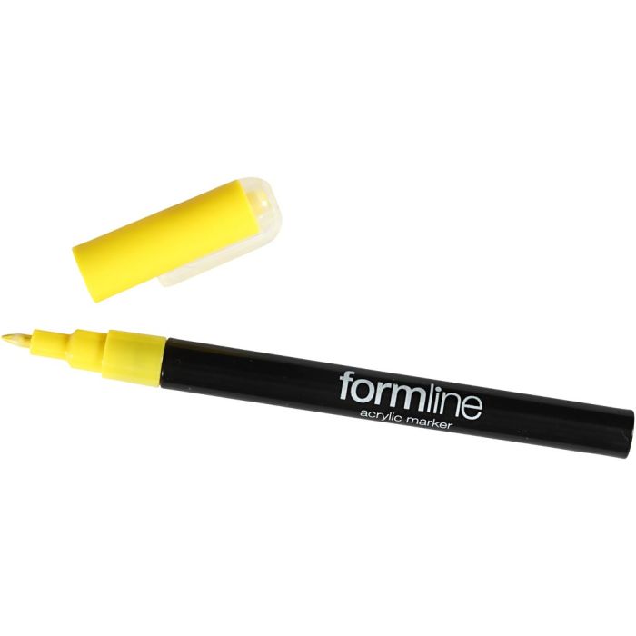 formline Acrylmarker, 0,7 mm, Gelb, 1 Stk
