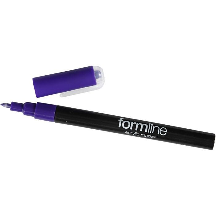 formline Acrylmarker, 0,7 mm, Flieder, 1 Stk