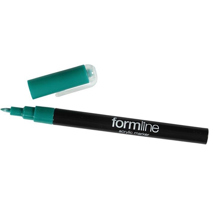 formline Acrylmarker, 0,7 mm, Grün, 1 Stk