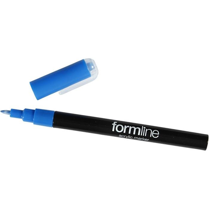 formline Acrylmarker, 0,7 mm, Blau, 1 Stk