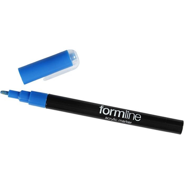 formline Acrylmarker, 0,9-1,3 mm, Blau, 1 Stk
