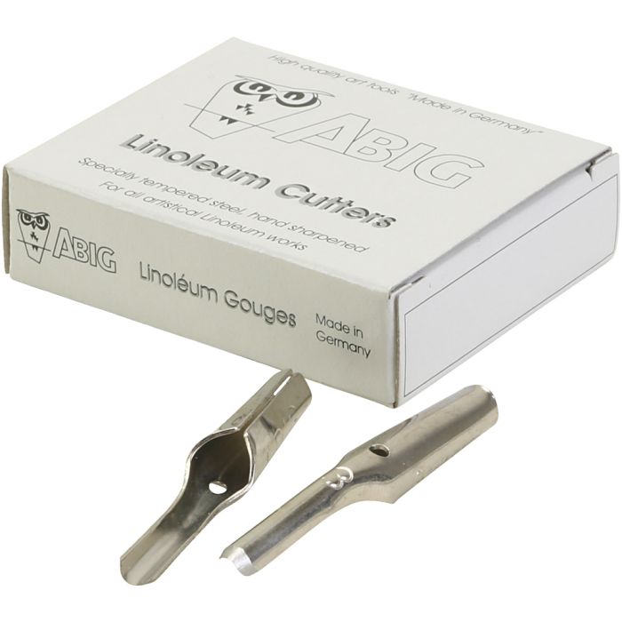 Linolfedern, 3u, 10 Stk/ 1 Pck