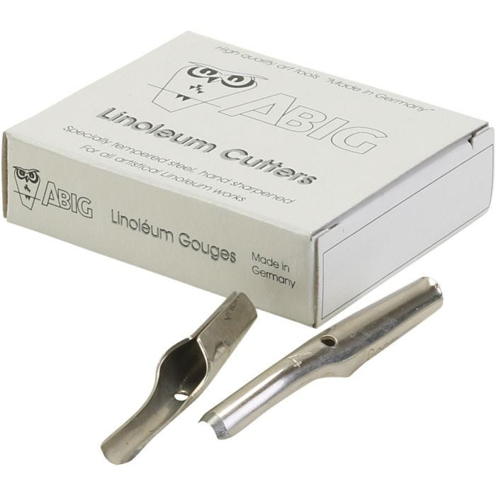 Lino Schneidemesser, 10 Stk/ 1 Pck