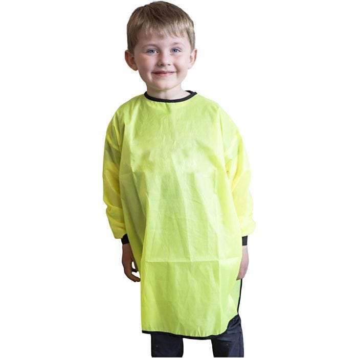 Künstlerkittel, 65 cm, 5-8 Jahre, Lindgrün, 1 Stk
