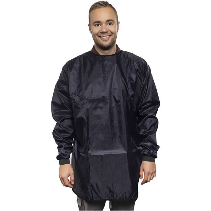 Künstlerkittel, Erwachsene, L 92 cm, Blau, 10 Stk/ 1 Pck
