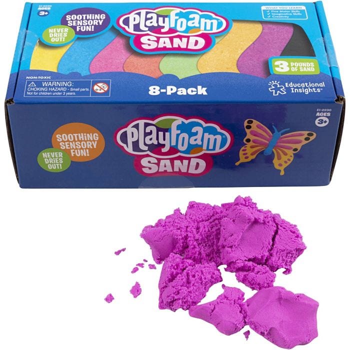 Sand clay, 8x170 g/ 1 Pck