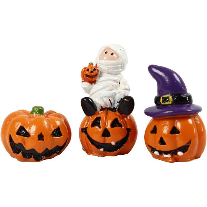 Miniatur-Figuren, H 1,5-3,5 cm, L 2 cm, B 2 cm, 3 Stk/ 1 Pck
