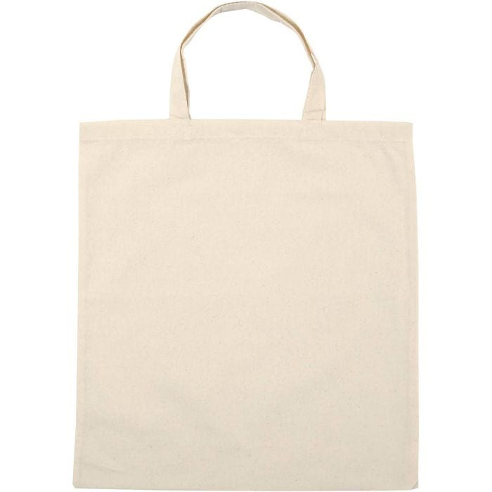 Tragetasche , Größe 38x42 cm, 145 g, Hellnatur, 20x5 Stk/ 1 Pck