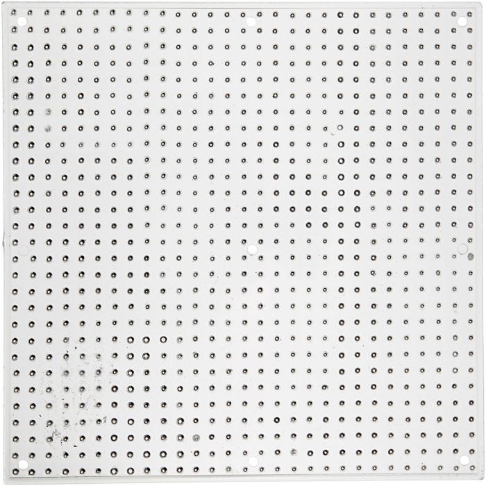 Steckplatte, großes Quadrat, Größe 14,5x14,5 cm, medium, 10 Stk/ 1 Pck