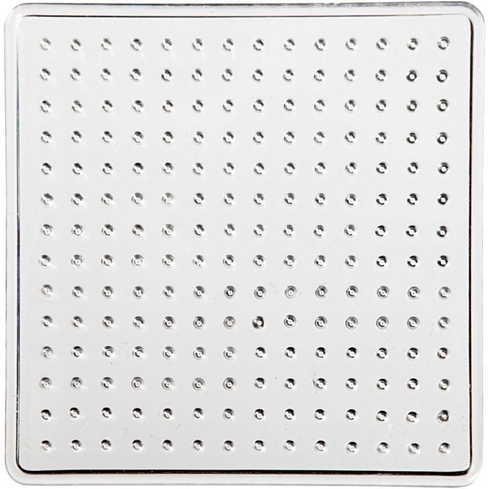 Steckplatte, Kleines Quadrat, Größe 7x7 cm, medium, 10 Stk/ 1 Pck
