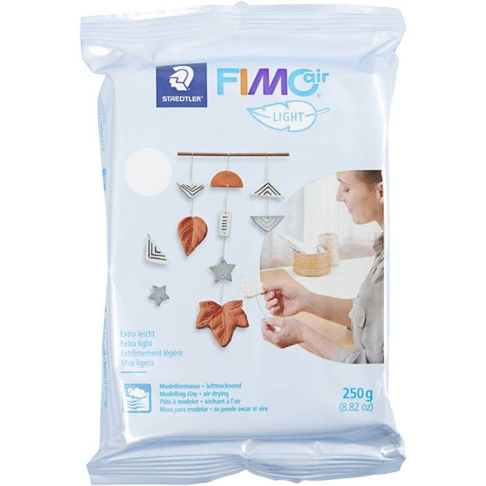 FIMO® Air , light, Blütenweiß, 250 g/ 1 Pck