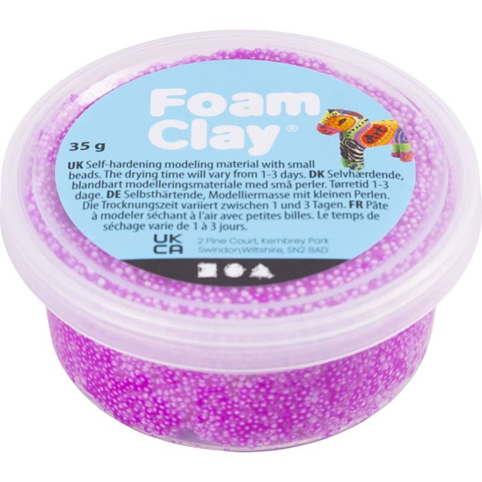 Foam Clay® , Helllila, 35 g/ 1 Dose