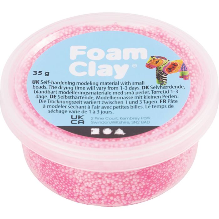 Foam Clay® , Pink, 35 g/ 1 Dose
