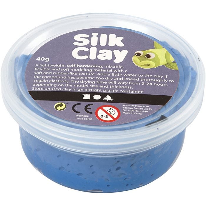 Silk Clay®, Blau, 40g/ 1 Dose